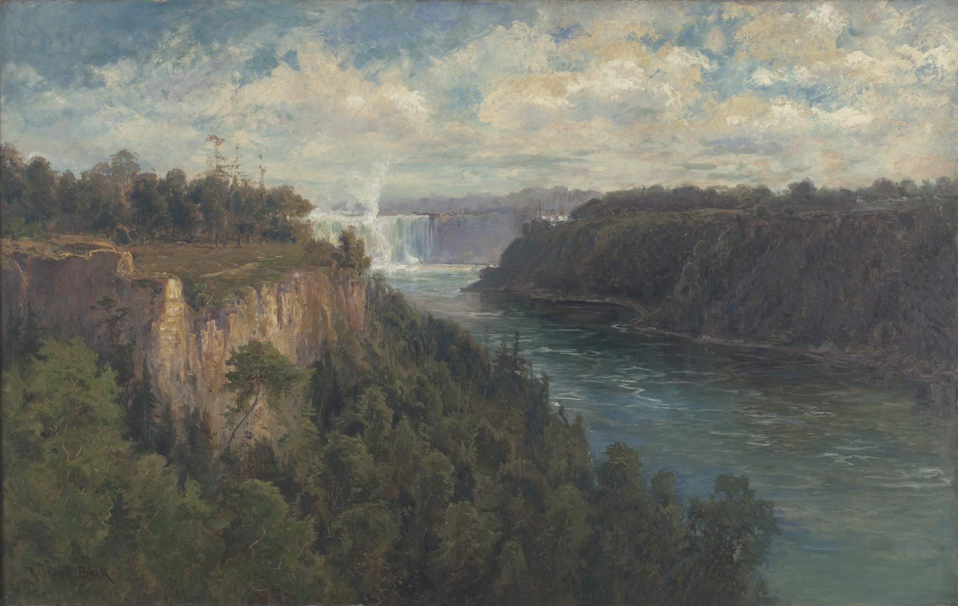Horseshoe Falls and Niagara Gorge